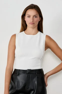 Hot ETAM Camiseta sin mangas BLANCO