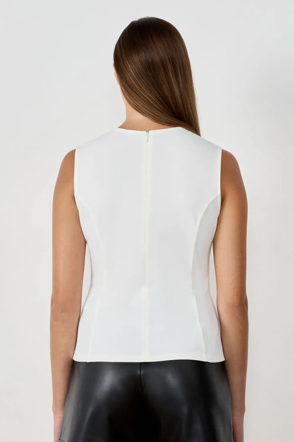 Hot ETAM Camiseta sin mangas BLANCO