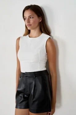 Hot ETAM Camiseta sin mangas BLANCO