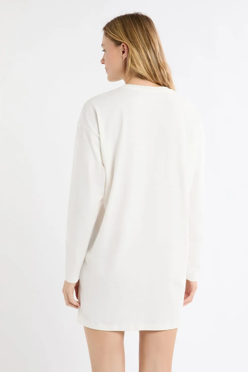 Clearance ETAM Camisón de algodón crudo