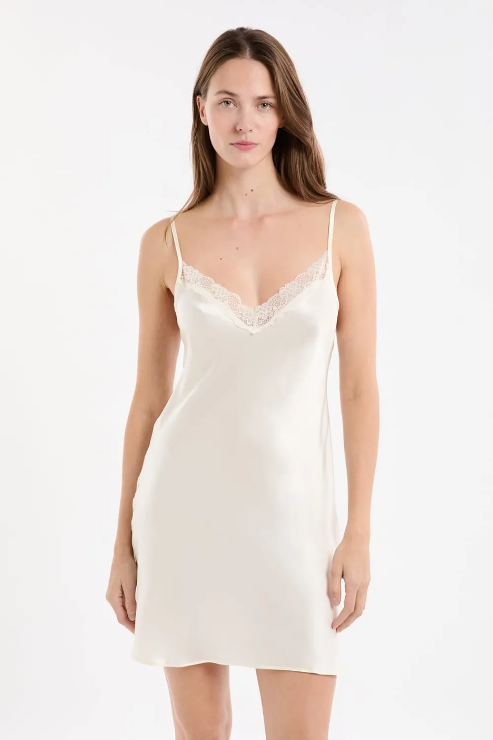 New ETAM Camisón de seda PERLA