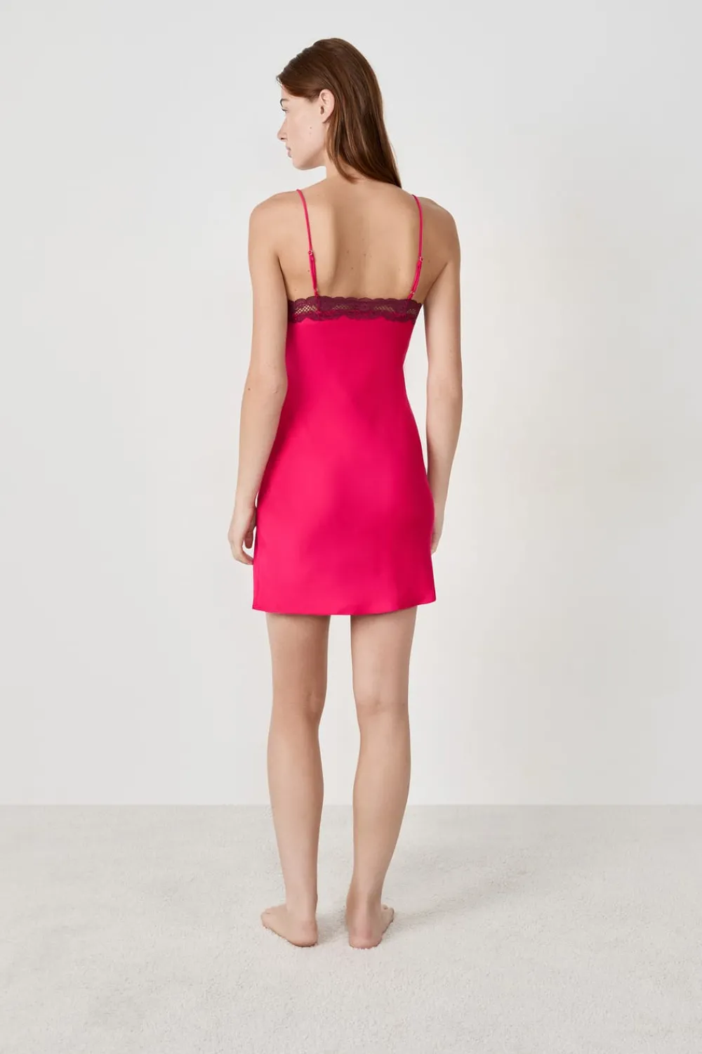 Best ETAM Camisón satinado PETUNIA