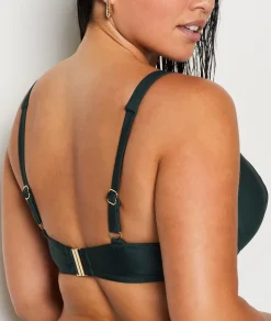Discount ETAM Cesta top de bikini VERDE