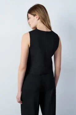 Online ETAM Chaleco de traje NEGRO