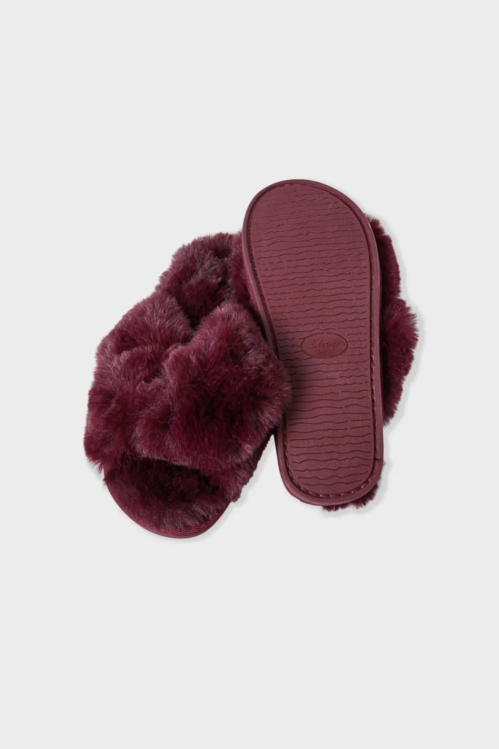 Outlet ETAM Chanclas GRANATE BURDEOS