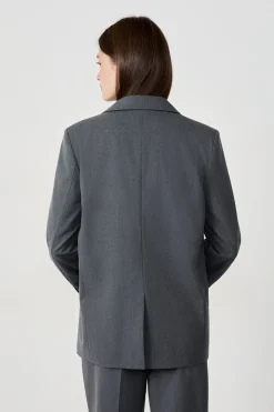 Discount ETAM Chaqueta blazer GRIS