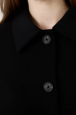 Hot ETAM Chaqueta blazer corta NEGRO