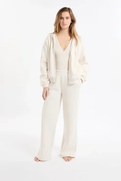 New ETAM Chaqueta con capucha y algodón BEIGE