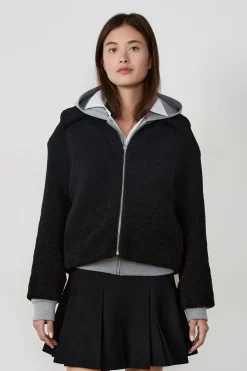 Online ETAM Chaqueta con cremallera NEGRO