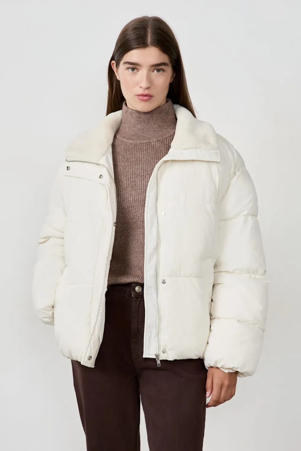 Hot ETAM Chaqueta corta BEIGE