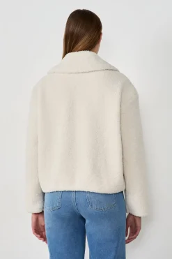 ETAM Chaqueta de piel sintética BLANCO