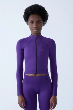 Online ETAM Chaqueta deportiva de manga larga VIOLETA
