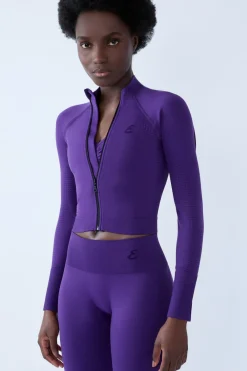 Online ETAM Chaqueta deportiva de manga larga VIOLETA