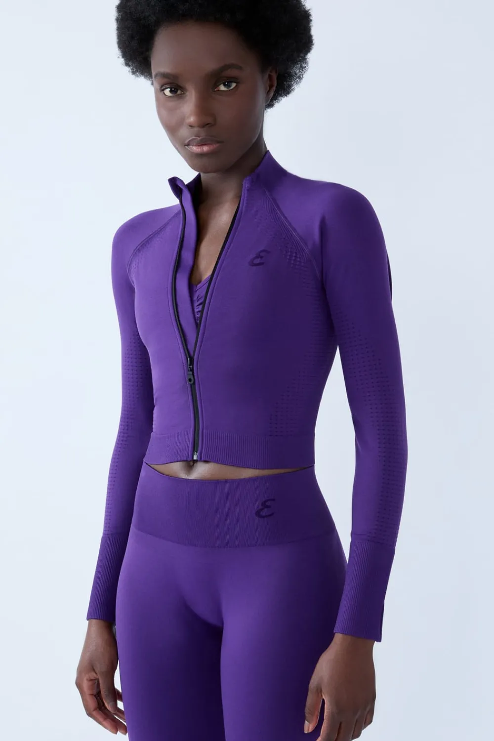 Online ETAM Chaqueta deportiva de manga larga VIOLETA