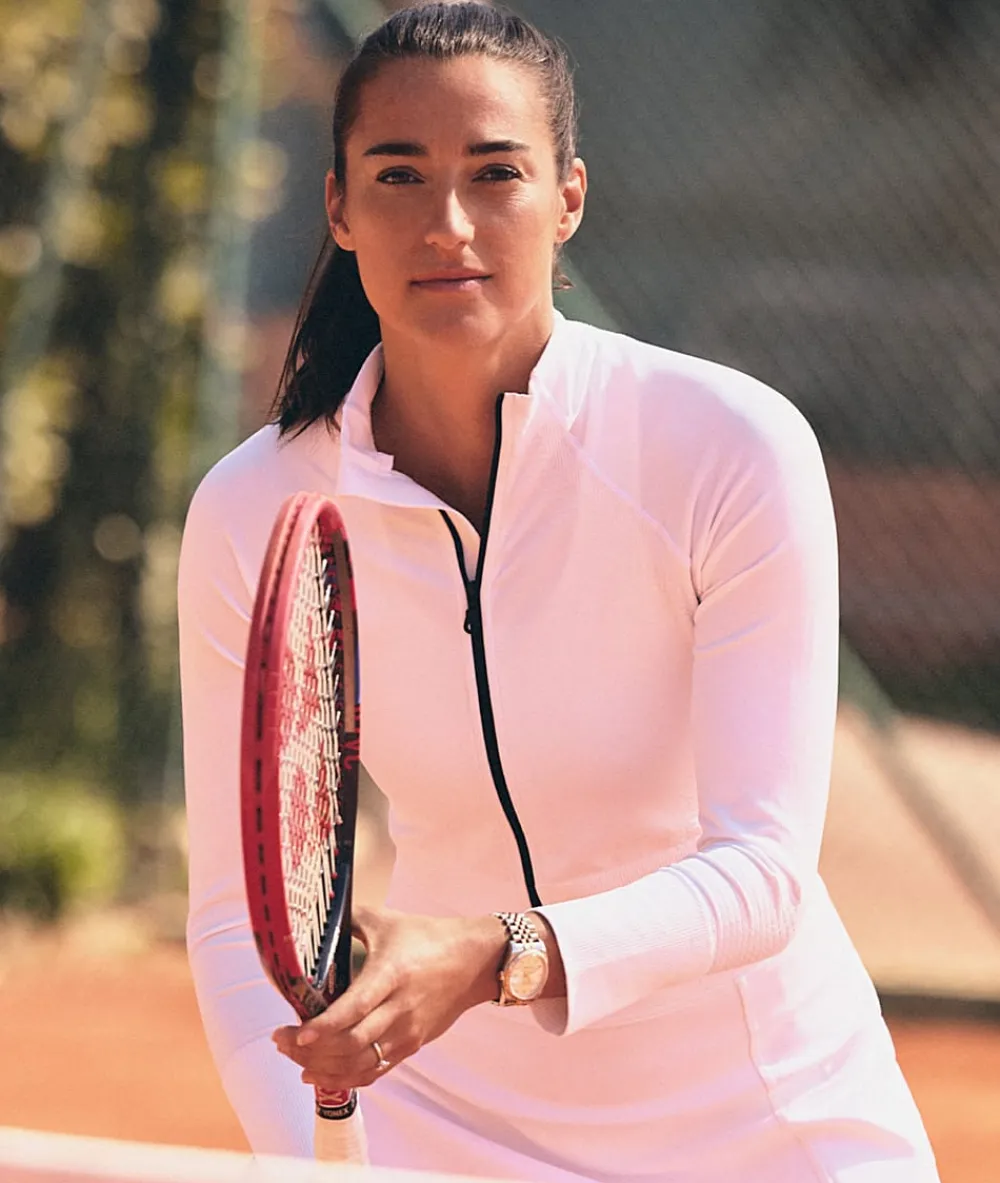 Online ETAM Chaqueta deportiva de manga larga BLANCO