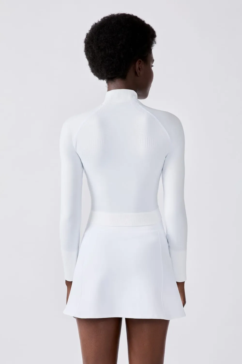 Online ETAM Chaqueta deportiva de manga larga BLANCO