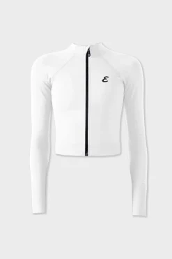 Online ETAM Chaqueta deportiva de manga larga BLANCO