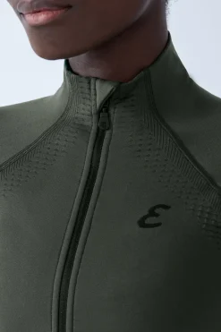 Clearance ETAM Chaqueta deportiva de manga larga KAKI