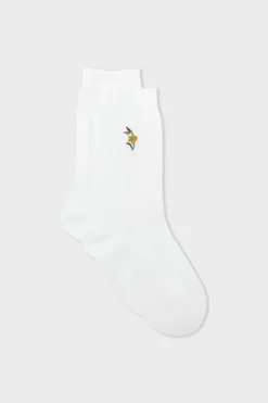 Outlet ETAM Chaussettes à motifs ECRU