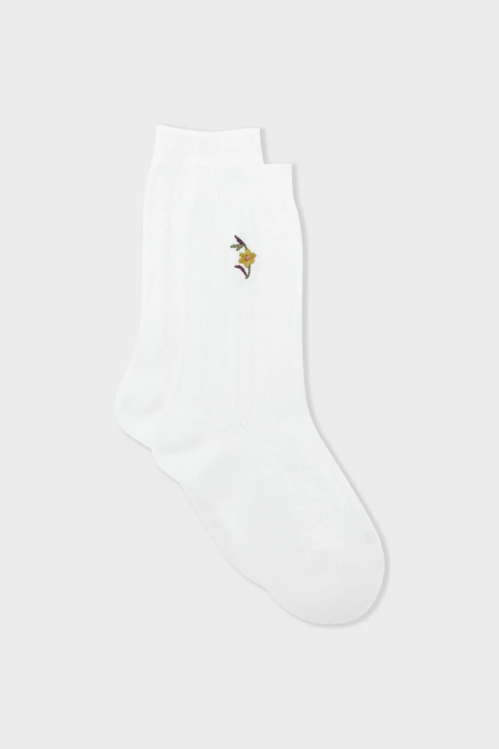 Outlet ETAM Chaussettes à motifs ECRU