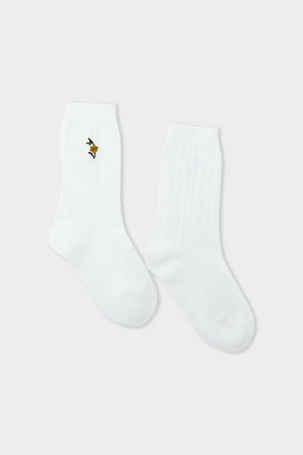 Outlet ETAM Chaussettes à motifs ECRU