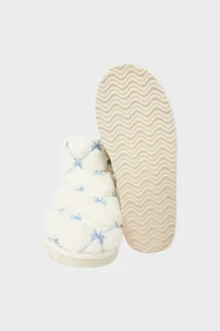 Discount ETAM Chaussons bottines avec fausse fourrure ECRU