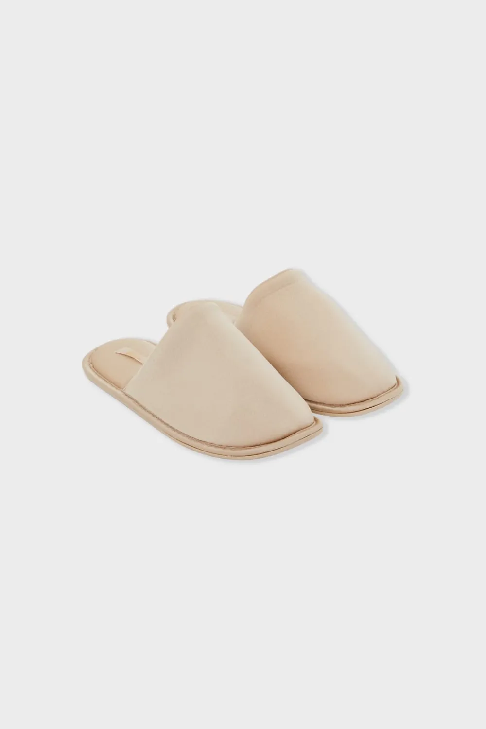 Best ETAM Chaussons mules satinés OR