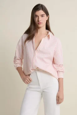New ETAM Chemise à rayures JAUNE PALE