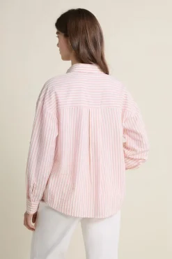 New ETAM Chemise à rayures JAUNE PALE