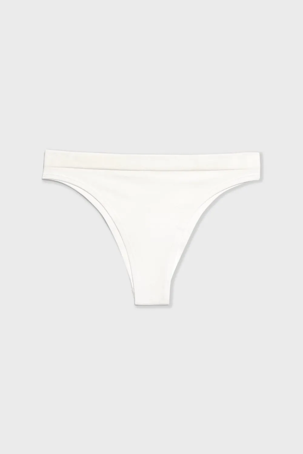 Discount ETAM Cómodo tanga de algodón CRUDO