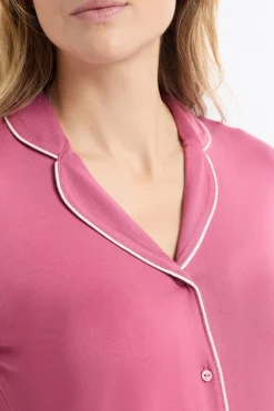 Outlet ETAM Conjunto de pijama de 2 piezas de manga larga BLUSH