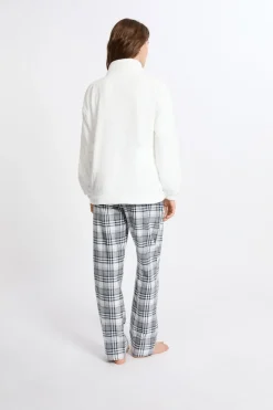 Outlet ETAM Conjunto de pijama de 3 piezas CRUDO
