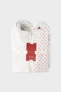 Discount ETAM Conjunto de pijama de 3 piezas GRIS
