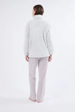 Discount ETAM Conjunto de pijama de 3 piezas GRIS