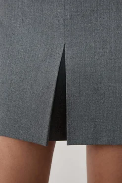 Hot ETAM Falda corta GRIS CLARO