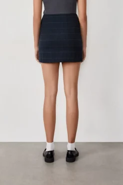 New ETAM Falda corta a rayas ENCRE