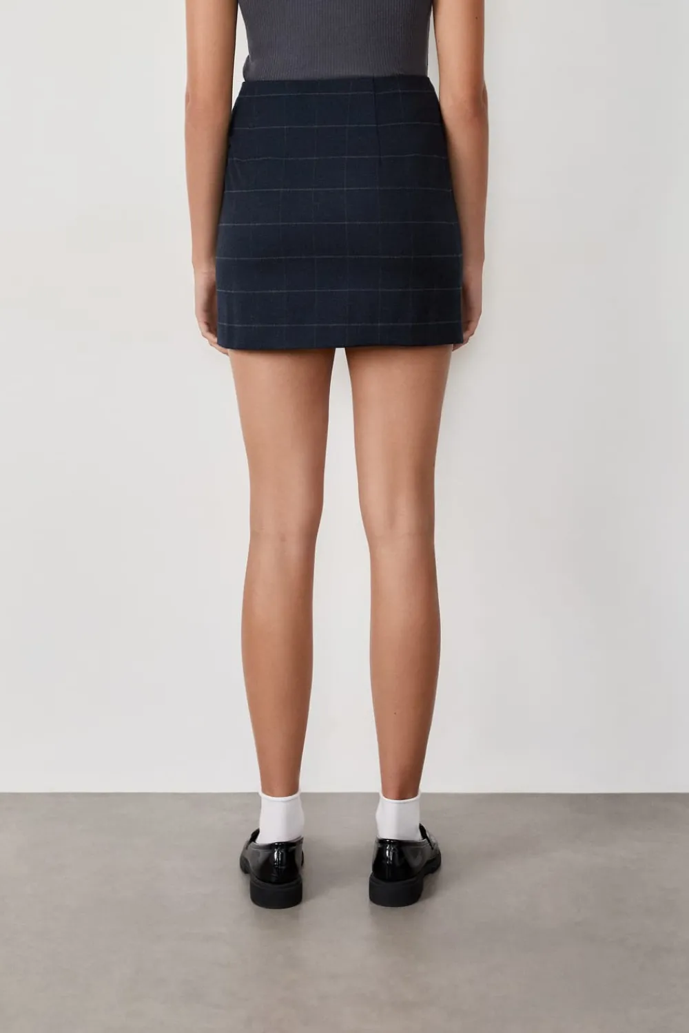 New ETAM Falda corta a rayas ENCRE