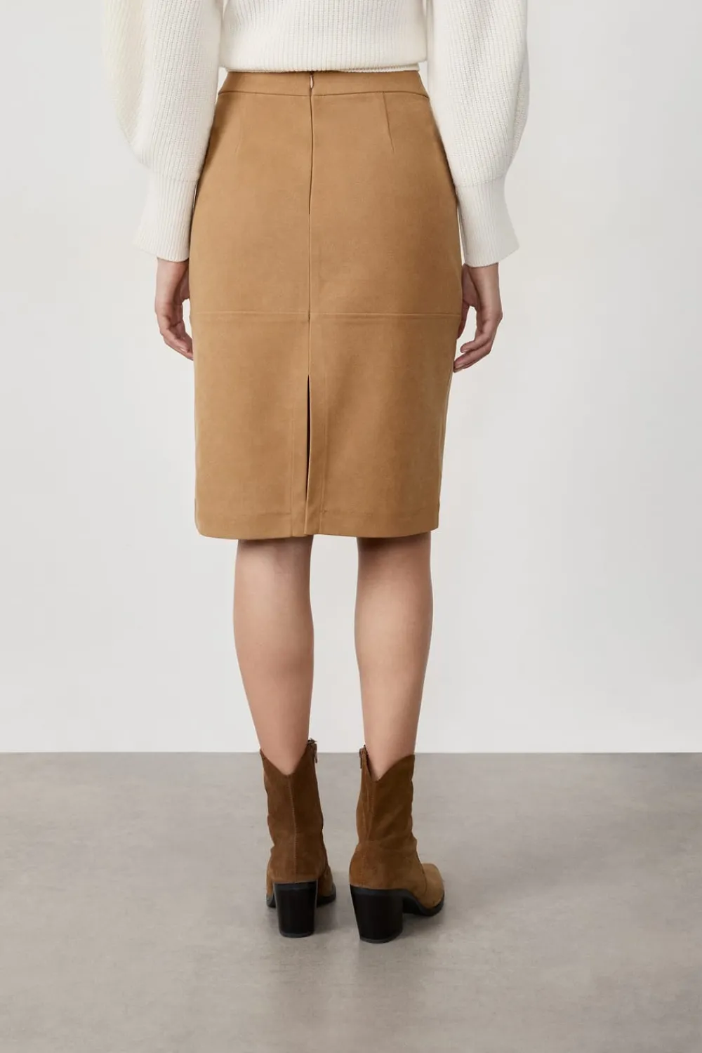 Sale ETAM Falda midi TOPO