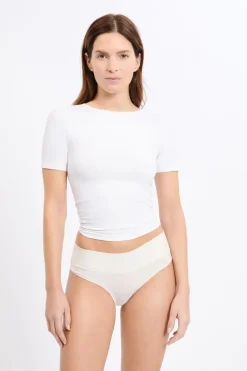 Clearance ETAM Hipster en microfibre ECRU