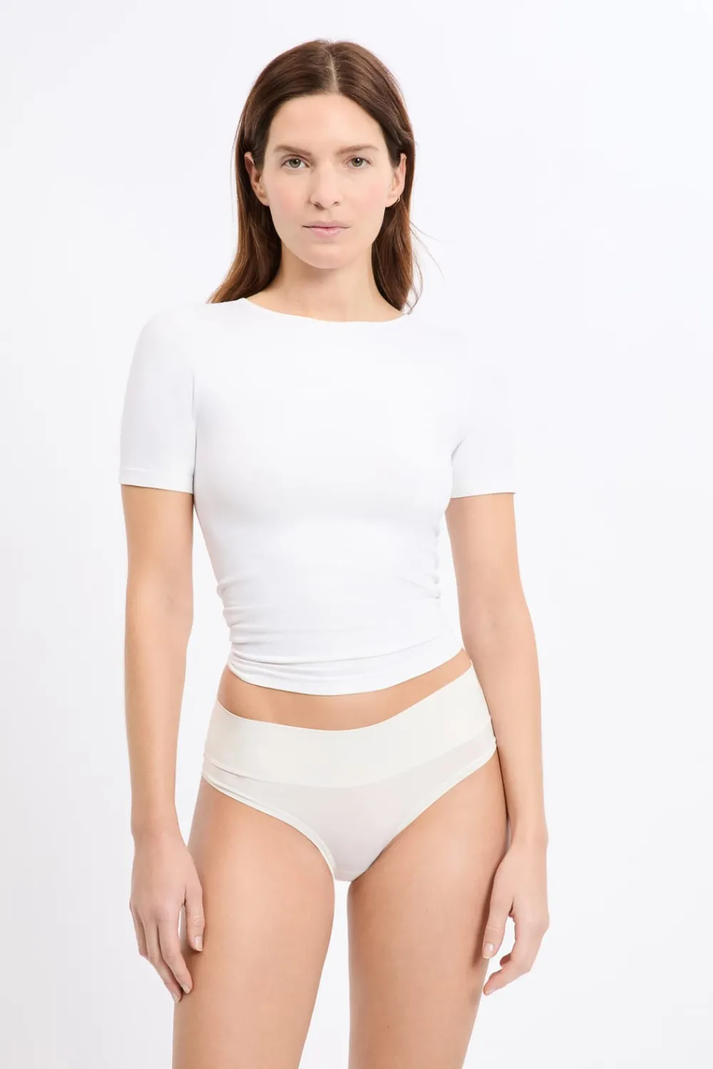 Clearance ETAM Hipster en microfibre ECRU