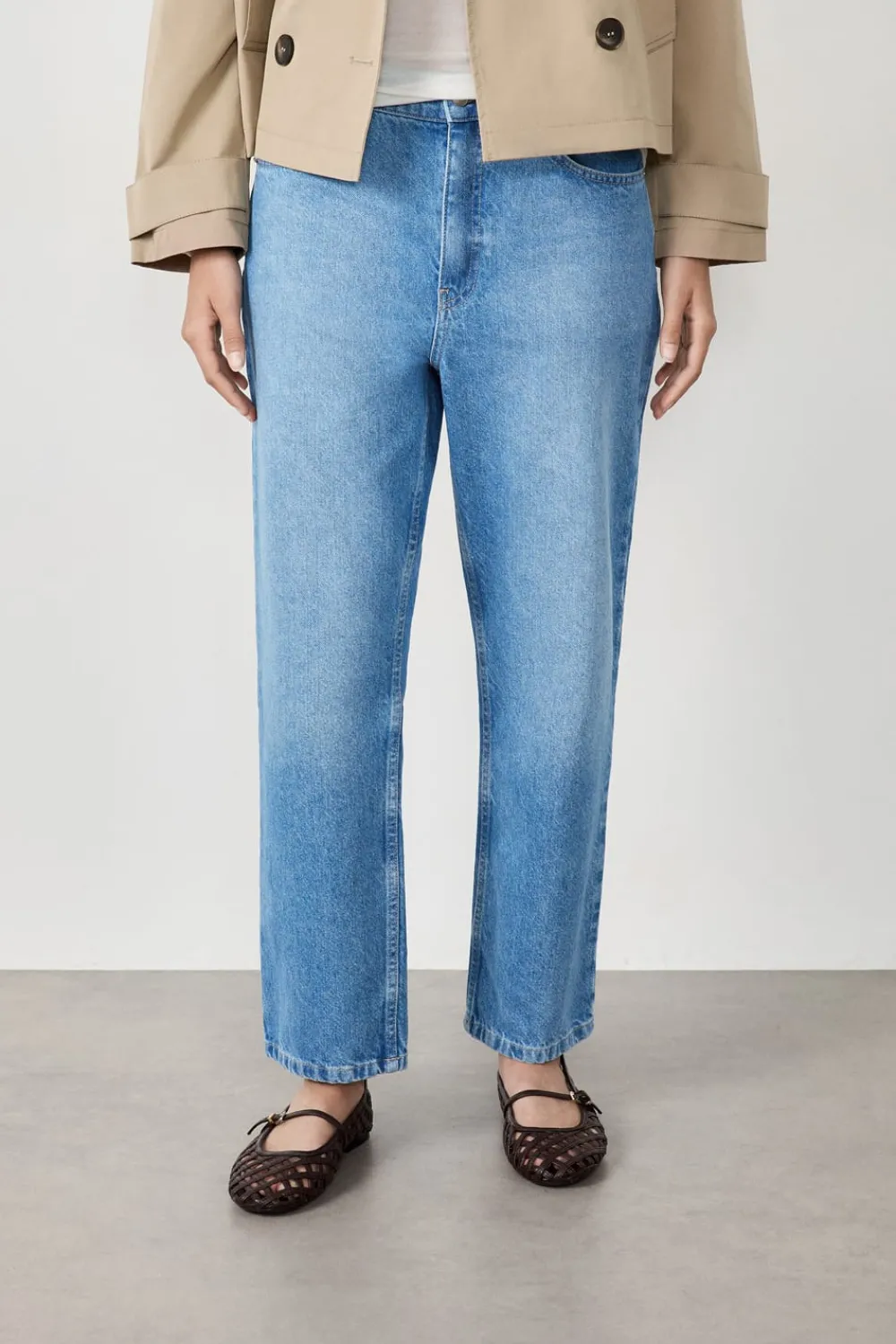 Outlet ETAM Jeans rectos AZUL