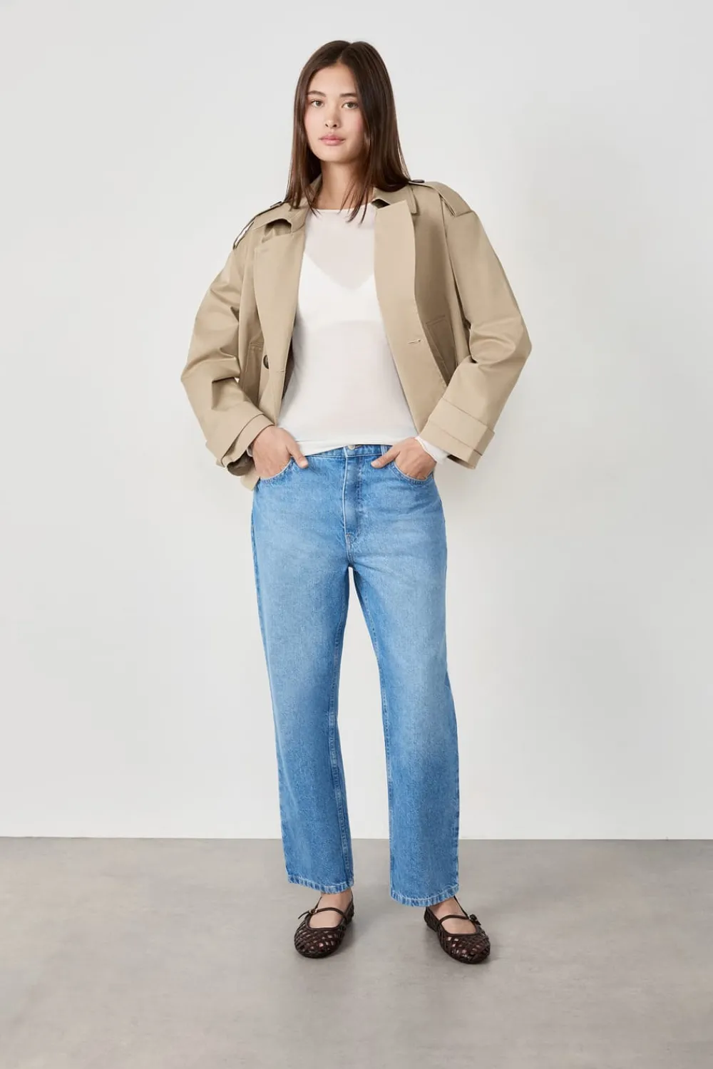 Outlet ETAM Jeans rectos AZUL