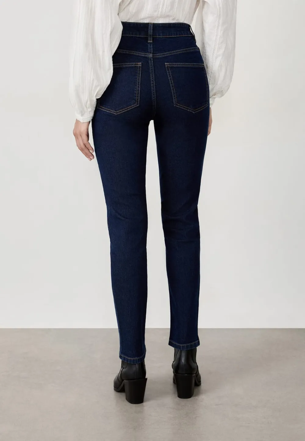 Discount ETAM Jeans slim AZUL NOCHE