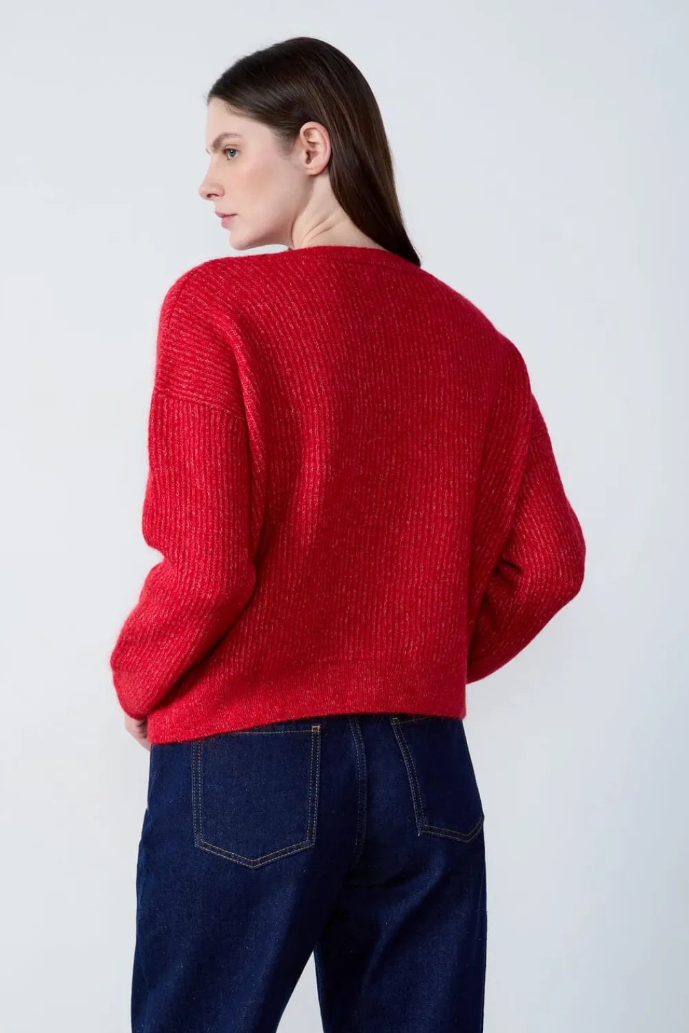 Hot ETAM Jersey de manga larga CARDINAL