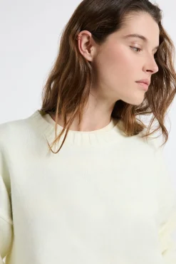 New ETAM Jersey oversize de manga larga lino