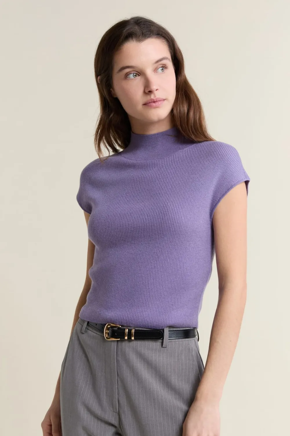 Discount ETAM Jersey sin mangas con cuello alto parma