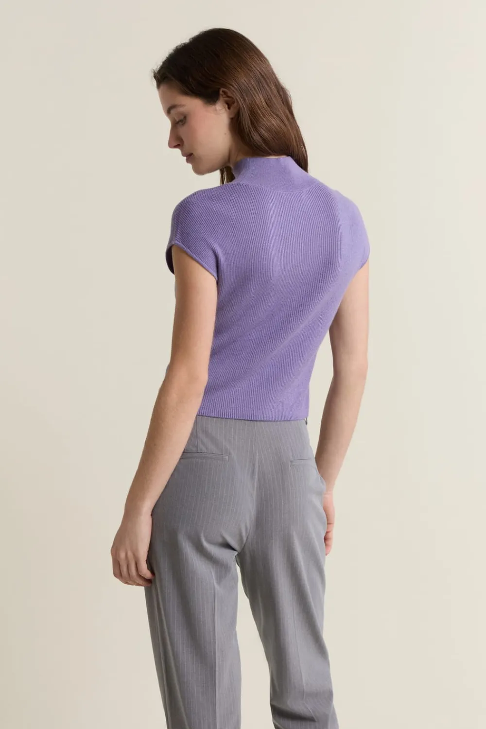 Discount ETAM Jersey sin mangas con cuello alto parma