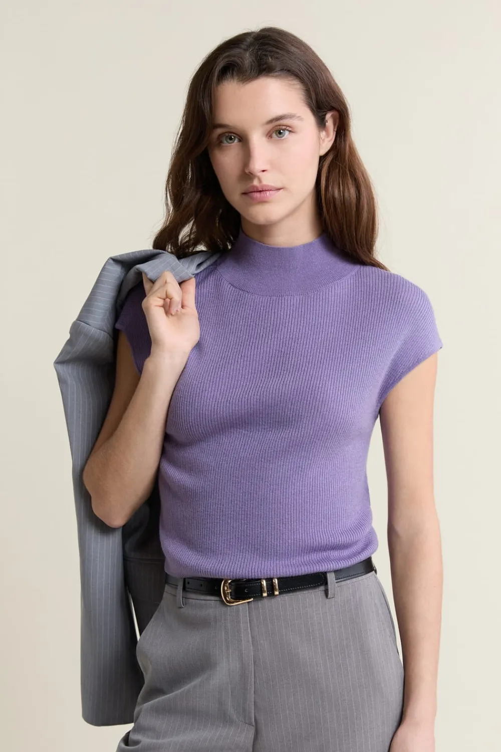 Discount ETAM Jersey sin mangas con cuello alto parma