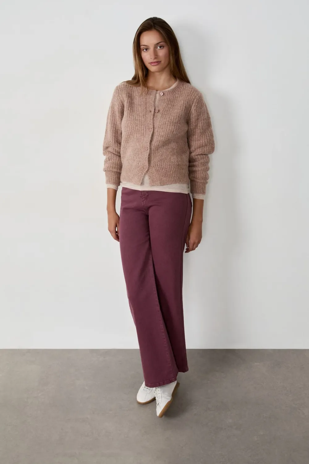 Sale ETAM Jersey tipo cárdigan con botones y mangas largas HENNE