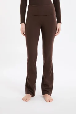 Best ETAM Leggings de algodón CHOCOLATE